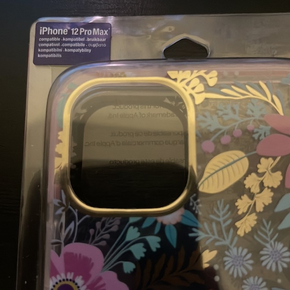ICING iPhone 12 Pro Max Clear Floral Phone Case NWT - Picture 3 of 7